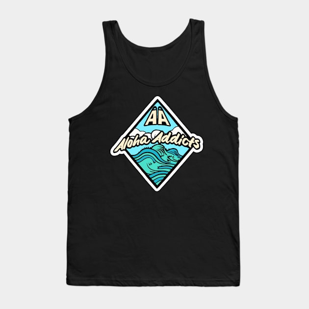 Shore Break Addicts Tank Top by Oluboiii